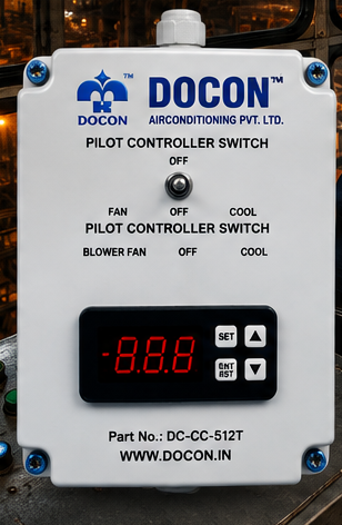 DOCON Pilot Controller Switch with digital thermostat